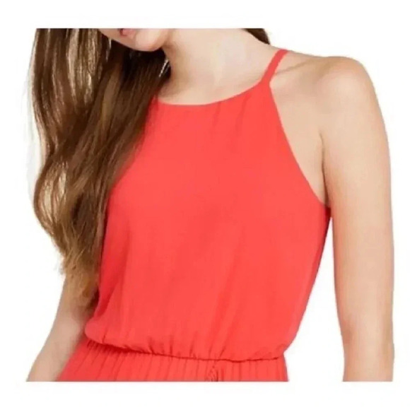 BCX Ruffled Chiffon Blouson Dress Size Large - Picture 3 of 11